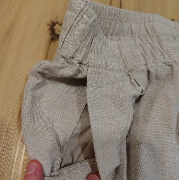 Madewell Linen Blend Capris - Picture 4 of 6